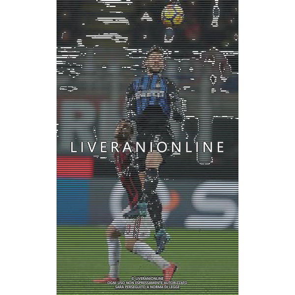 Coppa Italia TIM Cup 2017/2018 Quarti di Finale Milano - 27.12.2017 Milan-Inter Nella Foto: roberto gagliardini e suso /Ph.Vitez-Ag. Aldo Liverani