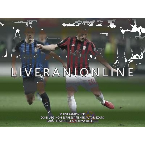Coppa Italia TIM Cup 2017/2018 Quarti di Finale Milano - 27.12.2017 Milan-Inter Nella Foto:Ignazio Abate /Ph.Vitez-Ag. Aldo Liverani