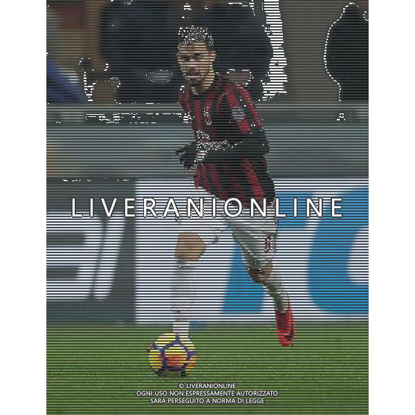 Coppa Italia TIM Cup 2017/2018 Quarti di Finale Milano - 27.12.2017 Milan-Inter Nella Foto:Fernandez Suso /Ph.Vitez-Ag. Aldo Liverani