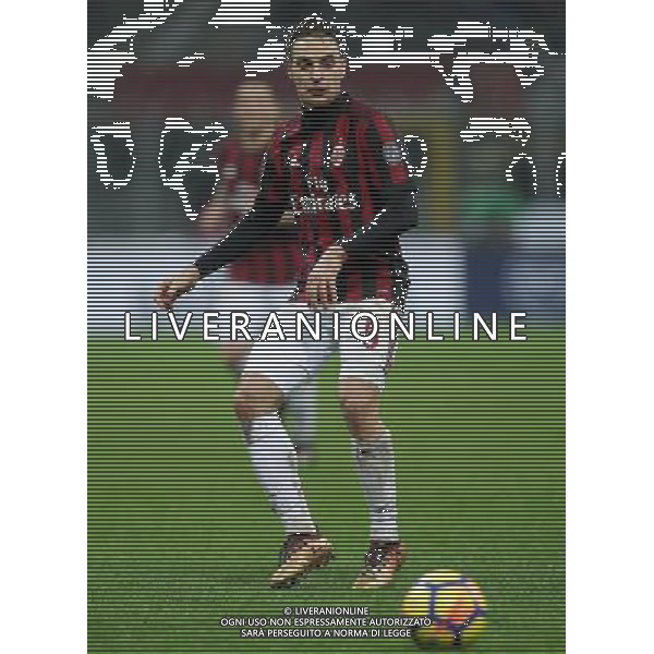 Coppa Italia TIM Cup 2017/2018 Quarti di Finale Milano - 27.12.2017 Milan-Inter Nella Foto:Giacomo Bonaventura /Ph.Vitez-Ag. Aldo Liverani