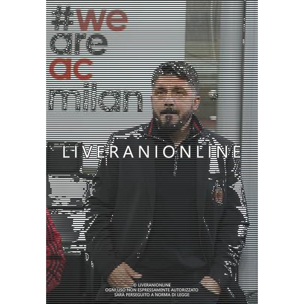 Coppa Italia TIM Cup 2017/2018 Quarti di Finale Milano - 27.12.2017 Milan-Inter Nella Foto:Gennaro Gattuso /Ph.Vitez-Ag. Aldo Liverani