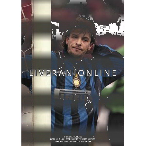 08-01-1998 MILANO-COPPA ITALIA TIM MILAN INTER 5-0 NELLA FOTO FRANCESCO MORIERO AG ALDO LIVERANI SAS