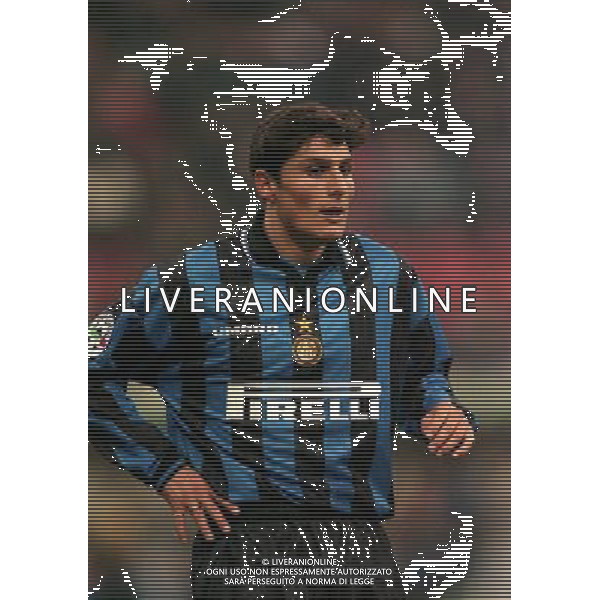 08-01-1998 MILANO-COPPA ITALIA TIM MILAN INTER 5-0 NELLA FOTO JAVIER ZANETTI AG ALDO LIVERANI SAS