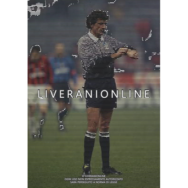08-01-1998 MILANO-COPPA ITALIA TIM MILAN INTER 5-0 NELLA FOTO ARBITRO GRAZIANO CESARI AG ALDO LIVERANI SAS