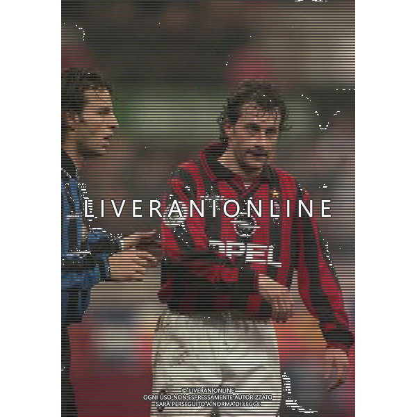 08-01-1998 MILANO-COPPA ITALIA TIM MILAN INTER 5-0 NELLA FOTO MAURIZIO GANZ AG ALDO LIVERANI SAS