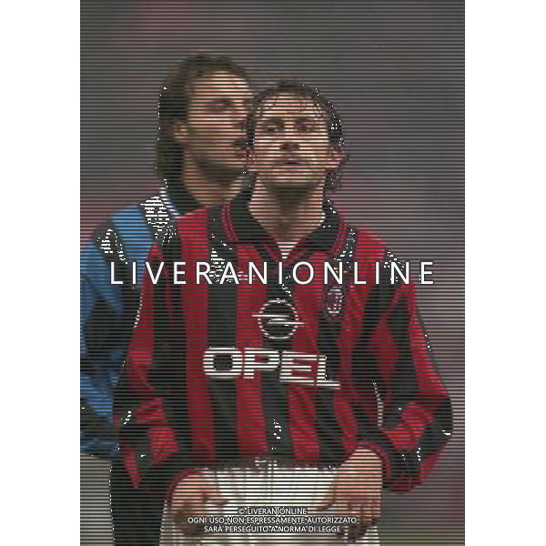 08-01-1998 MILANO-COPPA ITALIA TIM MILAN INTER 5-0 NELLA FOTO MAURIZIO GANZ AG ALDO LIVERANI SAS