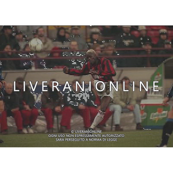 08-01-1998 MILANO-COPPA ITALIA TIM MILAN INTER 5-0 NELLA FOTO IBRAHIM BA AG ALDO LIVERANI SAS