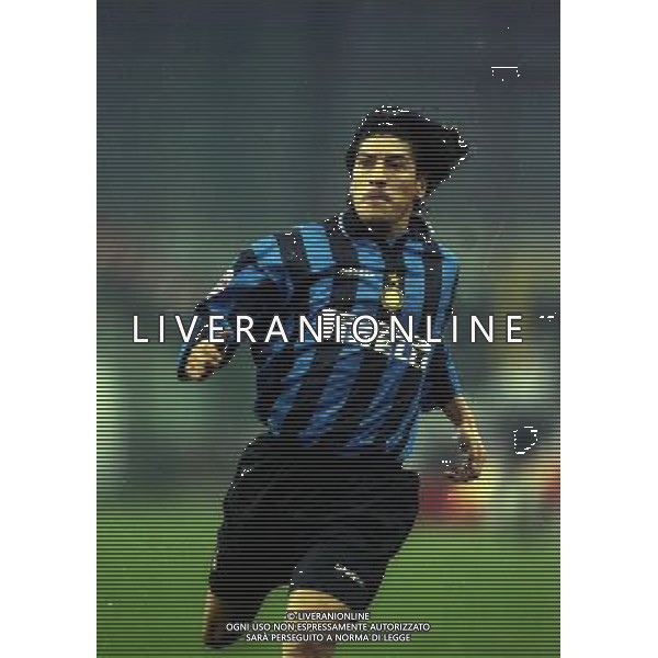 08-01-1998 MILANO-COPPA ITALIA TIM MILAN INTER 5-0 NELLA FOTO IVAN ZAMORANO AG ALDO LIVERANI SAS