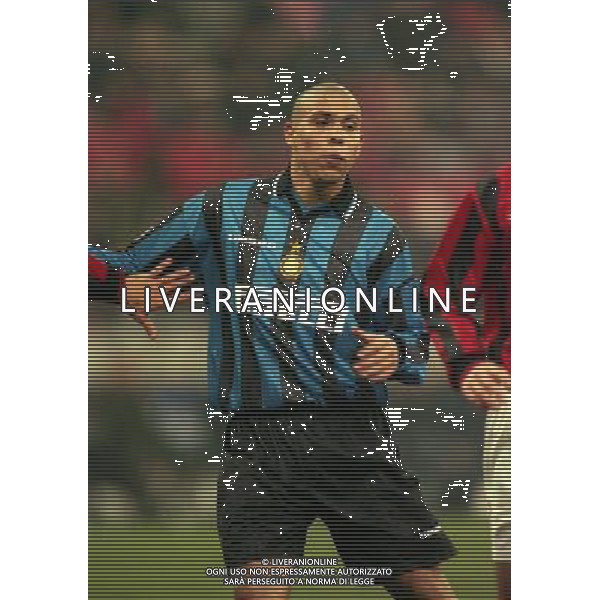 08-01-1998 MILANO-COPPA ITALIA TIM MILAN INTER 5-0 NELLA FOTO RONALDO AG ALDO LIVERANI SAS