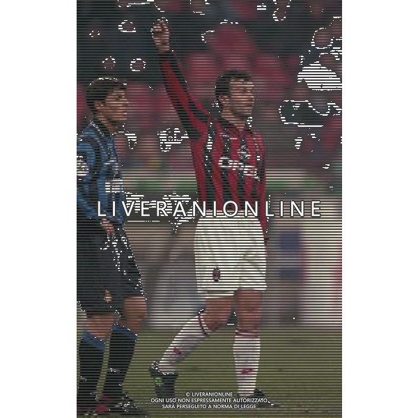 08-01-1998 MILANO-COPPA ITALIA TIM MILAN INTER 5-0 NELLA FOTO DEJAN SAVICEVIC E JAVIER ZANETTI AG ALDO LIVERANI SAS