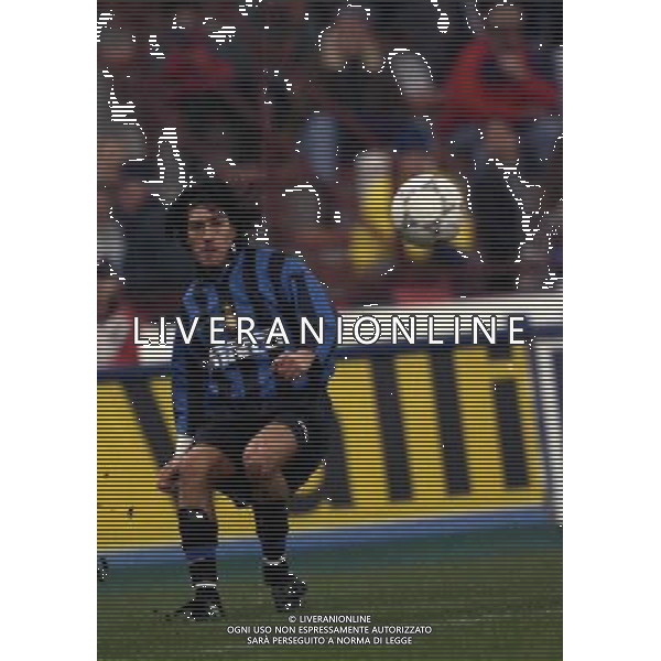 08-01-1998 MILANO-COPPA ITALIA TIM MILAN INTER 5-0 NELLA FOTO IVAN ZAMORANO AG ALDO LIVERANI SAS