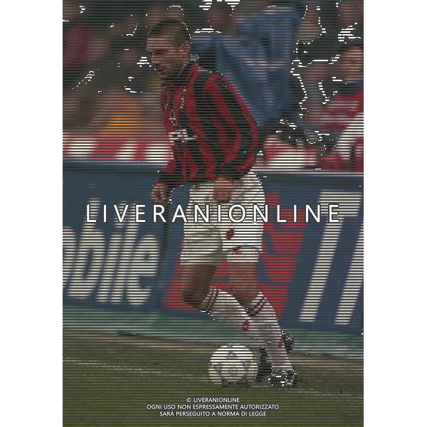 08-01-1998 MILANO-COPPA ITALIA TIM MILAN INTER 5-0 NELLA FOTO LEONARDO AG ALDO LIVERANI SAS