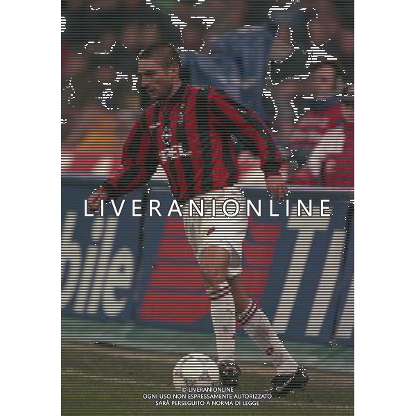 08-01-1998 MILANO-COPPA ITALIA TIM MILAN INTER 5-0 NELLA FOTO LEONARDO AG ALDO LIVERANI SAS