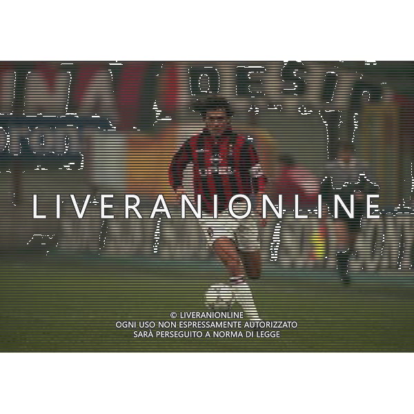 08-01-1998 MILANO-COPPA ITALIA TIM MILAN INTER 5-0 NELLA FOTO PAOLO MALDINI AG ALDO LIVERANI SAS