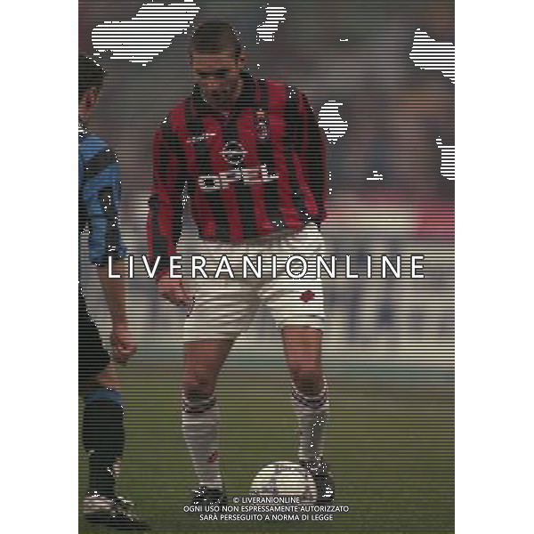 08-01-1998 MILANO-COPPA ITALIA TIM MILAN INTER 5-0 NELLA FOTO LEONARDO AG ALDO LIVERANI SAS
