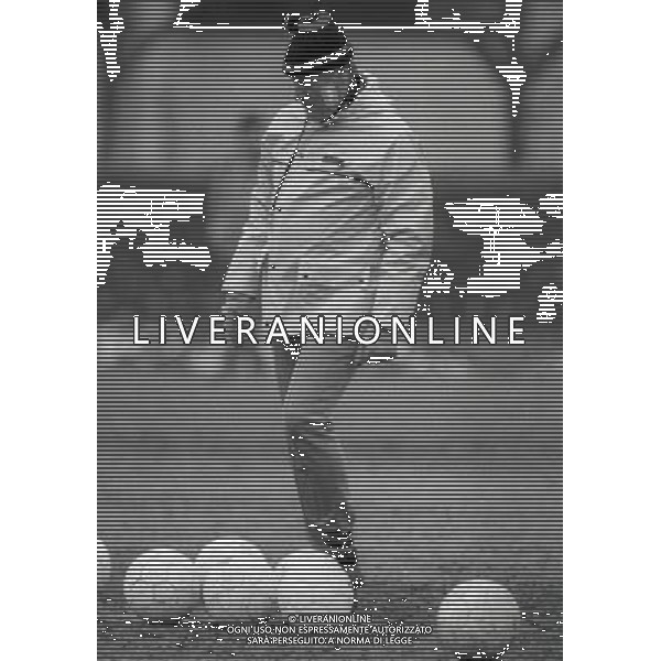 1985-1986 RETROSPETTIVA NILS LIEDHOLM ALLENATORE DEL MILAN AG ALDO LIVERANI SAS