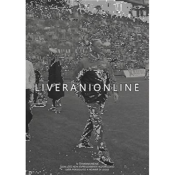 1985-1986 RETROSPETTIVA NILS LIEDHOLM ALLENATORE DEL MILAN AG ALDO LIVERANI SAS