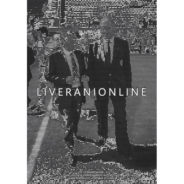 RETROSPETTIVA NILS LIEDHOLM ALLENATORE MILAN NELLA FOTO NILS LIEDHOLM CON ROBERTO NEGRISOLO AG ALDO LIVERANI SAS