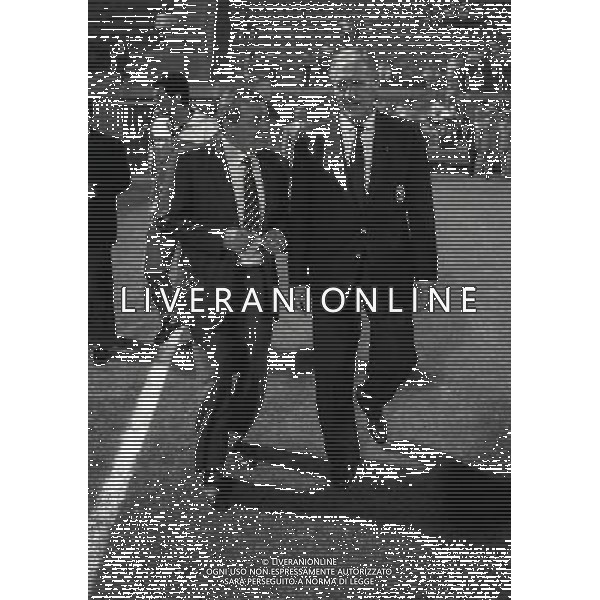 RETROSPETTIVA NILS LIEDHOLM ALLENATORE MILAN NELLA FOTO NILS LIEDHOLM CON ROBERTO NEGRISOLO AG ALDO LIVERANI SAS