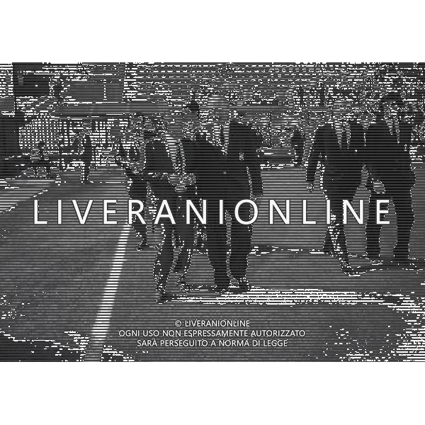 RETROSPETTIVA NILS LIEDHOLM ALLENATORE MILAN NELLA FOTO NILS LIEDHOLM CON ROBERTO NEGRISOLO AG ALDO LIVERANI SAS