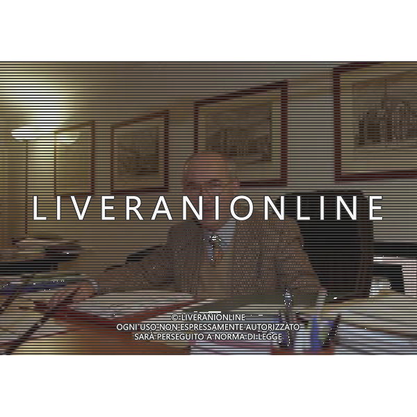 1999 LEGA SERIE C MILANO NELLA FOTO CARLO TAVECCHIO PRESIDENTE LEGA CALCIO SERIE C AG ALDO LIVERANI SAS