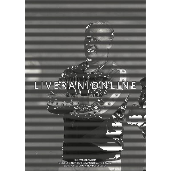 RETROSPETTIVA NILS LIEDHOLM ALLENATORE NELLA FOTO NILS LIEDHOLM ALLENATORE MILAN CALCIO AG ALDO LIVERANI SAS