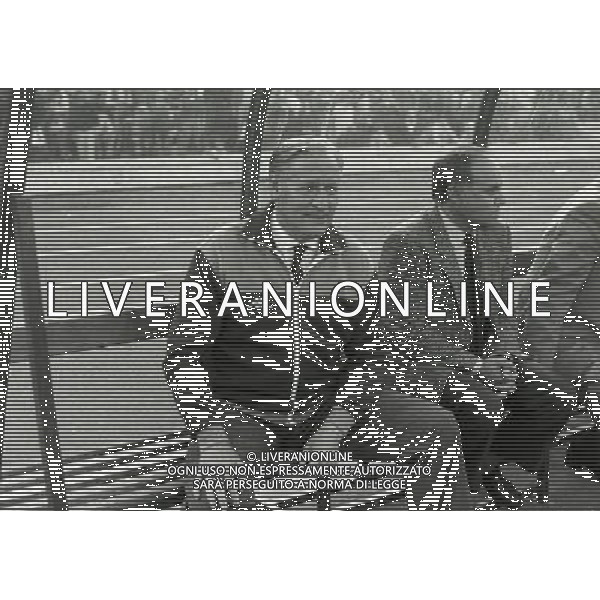 RETROSPETTIVA NILS LIEDHOLM ALLENATORE NELLA FOTO NILS LIEDHOLM ALLENATORE ROMA CALCIO AG ALDO LIVERANI SAS