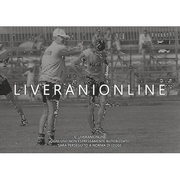 RETROSPETTIVA NILS LIEDHOLM ALLENATORE NELLA FOTO NILS LIEDHOLM ALLENATORE ROMA CALCIO AG ALDO LIVERANI SAS