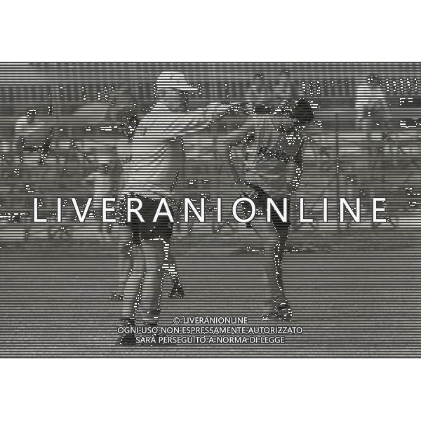 RETROSPETTIVA NILS LIEDHOLM ALLENATORE NELLA FOTO NILS LIEDHOLM ALLENATORE ROMA CALCIO AG ALDO LIVERANI SAS