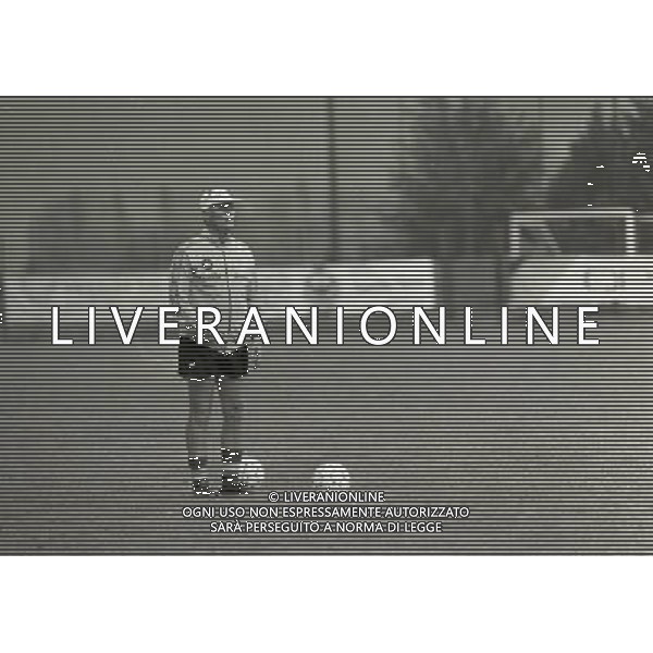 RETROSPETTIVA NILS LIEDHOLM ALLENATORE NELLA FOTO NILS LIEDHOLM ALLENATORE ROMA CALCIO AG ALDO LIVERANI SAS