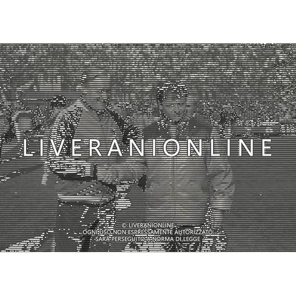 RETROSPETTIVA NILS LIEDHOLM ALLENATORE NELLA FOTO NILS LIEDHOLM ALLENATORE MILAN CON ILARIO CASTAGNER ALLENATORE INTER AG ALDO LIVERANI SAS