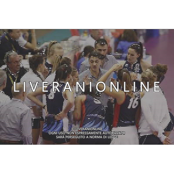 MyCicero Volley Pesaro - Lardini Filottrano Volley 26/12/2017 nella foto: Bertini Matteo allenatore Â©Claudio Zamagni/Agenzia Aldo Liverani 