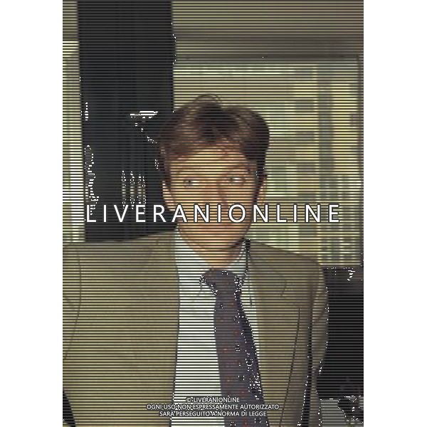 1999 MILANO RIUNIONE DEI PRESIDENTI DI SERIE A E B IN LEGA CALCIO NELLA FOTO STEFANO TANZI AG ALDO LIVERANI SAS