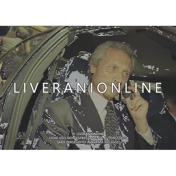 1999 MILANO RIUNIONE DEI PRESIDENTI DI SERIE A E B IN LEGA CALCIO NELLA FOTO SERGIO CRAGNOTTI PRESIDENTE LAZIO CALCIO AG ALDO LIVERANI SAS