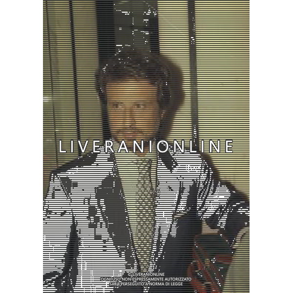 1999 MILANO RIUNIONE DEI PRESIDENTI DI SERIE A E B IN LEGA CALCIO NELLA FOTO MORONI PRESIDENTE LECCE CALCIO AG ALDO LIVERANI SAS