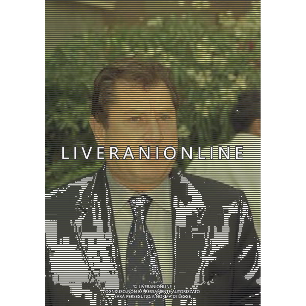1999 MILANO RIUNIONE DEI PRESIDENTI DI SERIE A E B IN LEGA CALCIO NELLA FOTO IVAN RUGGERI PRESIDENTE ATALANTA CALCIO AG ALDO LIVERANI SAS