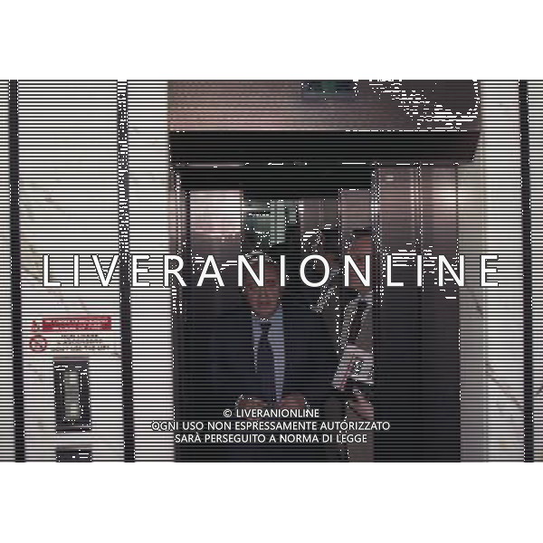 1999 MILANO RIUNIONE DEI PRESIDENTI DI SERIE A E B IN LEGA CALCIO NELLA FOTO CORRADO FERLAINO PRESIDENTE NAPOLI CALCIO E ANIELLO ALIBERTI PRESIDENTE SALERNITANA CALCIO AG ALDO LIVERANI SAS