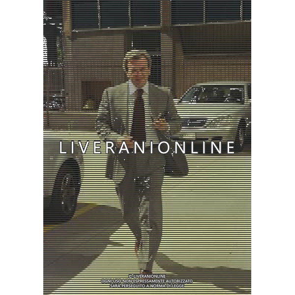1999 MILANO RIUNIONE DEI PRESIDENTI DI SERIE A E B IN LEGA CALCIO NELLA FOTO ANIELLO ALIBERTI PRESIDENTE SALERNITANA CALCIO AG ALDO LIVERANI SAS