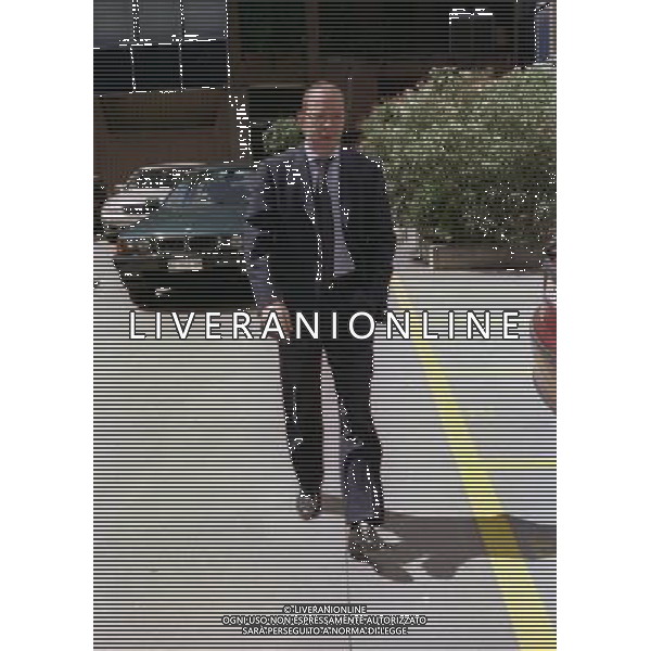 1999 MILANO RIUNIONE DEI PRESIDENTI DI SERIE A E B IN LEGA CALCIO NELLA FOTO ENRICO MANTOVANI AG ALDO LIVERANI SAS