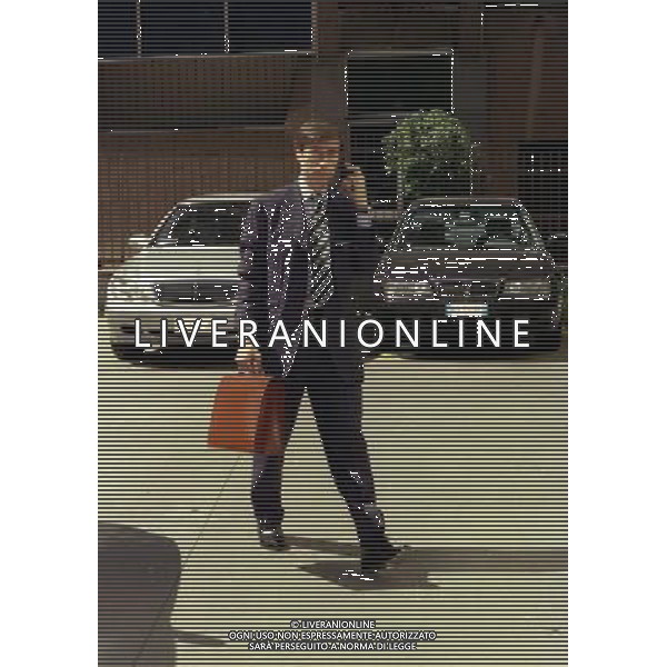 1999 MILANO RIUNIONE DEI PRESIDENTI DI SERIE A E B IN LEGA CALCIO NELLA FOTO ARIEDO BRAIDA AG ALDO LIVERANI SAS