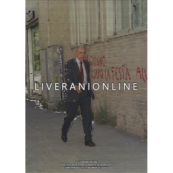 1999 MILANO RIUNIONE DEI PRESIDENTI DI SERIE A E B IN LEGA CALCIO NELLA FOTO GIUSEPPE GAZZONI FRASCARA PRESIDENTE BOLOGNA CALCIO AG ALDO LIVERANI SAS