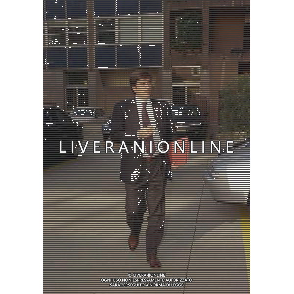 1999 MILANO RIUNIONE DEI PRESIDENTI DI SERIE A E B IN LEGA CALCIO NELLA FOTO STEFANO GARILLI PRESIDENTE PIACENZA CALCIO AG ALDO LIVERANI SAS