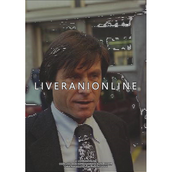 1999 MILANO RIUNIONE DEI PRESIDENTI DI SERIE A E B IN LEGA CALCIO NELLA FOTO GABRIELE ORIALI DIRIGENTE INTER AG ALDO LIVERANI SAS