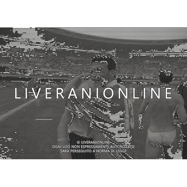 19-06 -1994 VERONA SPAREGGIO FINALE COMO SPAL 2-1 PROMOZIONE DEL COMO IN SERIE B NELLA FOTO ESULTANZA GIOCATORI A FINE GARA DEL COMO PER LA PROMOZIONE IN SERIE B AG ALDO LIVERANI SAS