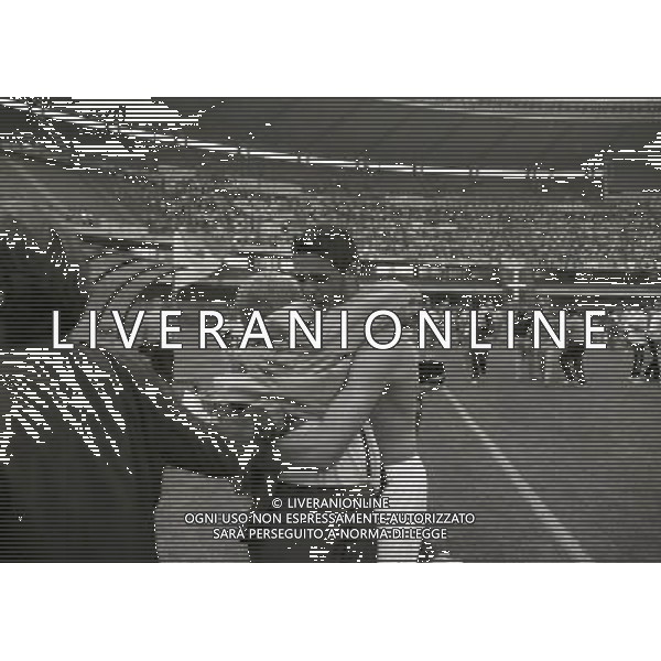 19-06 -1994 VERONA SPAREGGIO FINALE COMO SPAL 2-1 PROMOZIONE DEL COMO IN SERIE B NELLA FOTO ESULTANZA GIOCATORI A FINE GARA DEL COMO PER LA PROMOZIONE IN SERIE B AG ALDO LIVERANI SAS