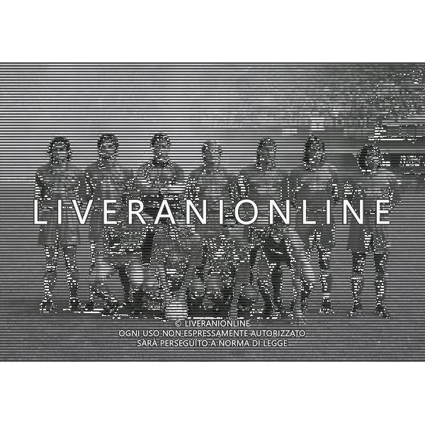 19-06 -1994 VERONA SPAREGGIO FINALE COMO SPAL 2-1 PROMOZIONE DEL COMO IN SERIE B NELLA FOTO FORMAZIONE SPAL AG ALDO LIVERANI SAS