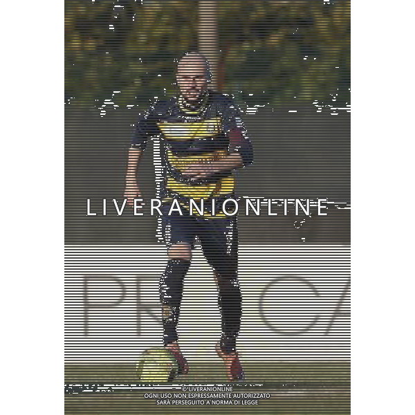 Santarcangelo - Gubbio Campionato di calcio serie C girone B 29/12/2017 nella foto: Dalla Bona Daniele Â©Claudio Zamagni/Agenzia Aldo Liverani 