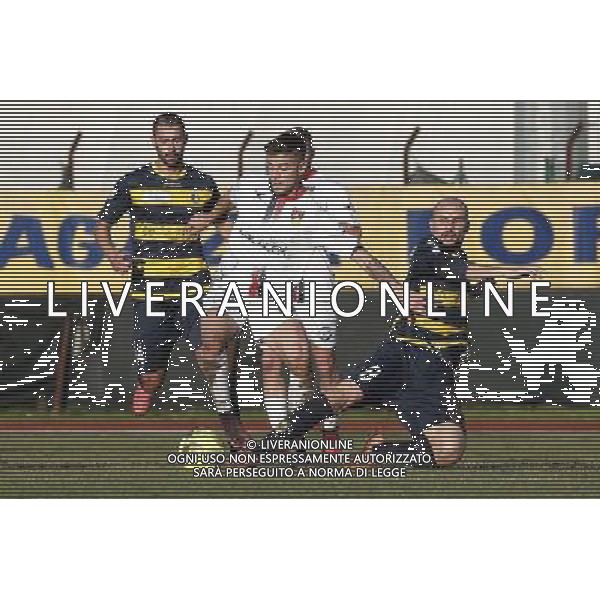 Santarcangelo - Gubbio Campionato di calcio serie C girone B 29/12/2017 nella foto: Casiraghi Daniele Dalla Bona Daniele Â©Claudio Zamagni/Agenzia Aldo Liverani 