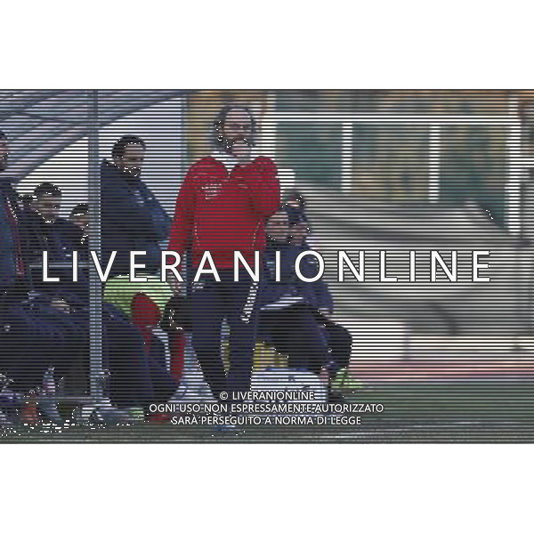 Santarcangelo - Gubbio Campionato di calcio serie C girone B 29/12/2017 nella foto: Allenatore Dino Pagliari Â©Claudio Zamagni/Agenzia Aldo Liverani 