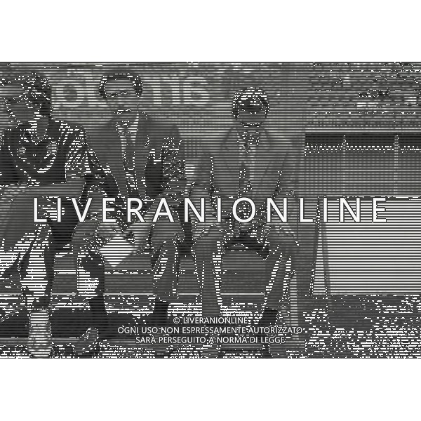 1994-1995 RETROSPETTIVA ROSARIO RAMPANTI ALLENATORE TORINO NELLA FOTO ROSARIO RAMPANTI CON RENATO ZACCARELLI AG ALDO LIVERANI SAS